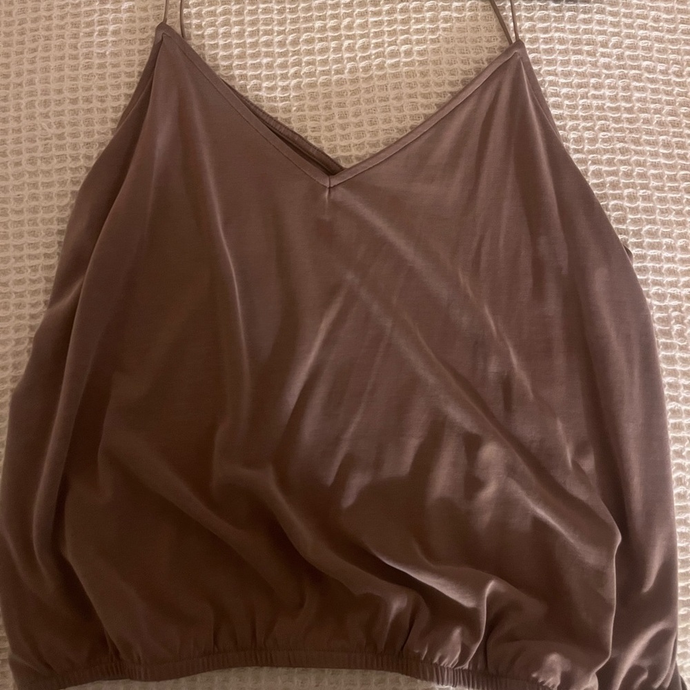 Elegant Brown Women's Top